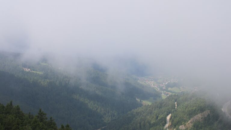 Dieses Bild zeigt eine Webcam-Aufnahme vom Achertal, aufgenommen am Dienstag, den 29.07.2025 um 11:30 Uhr. Die Temperatur betrug 12°C.