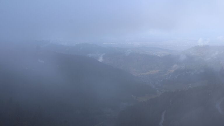 Dieses Bild zeigt eine Webcam-Aufnahme vom Achertal, aufgenommen am Samstag, den 07.02.2026 um 10:20 Uhr. Die Temperatur betrug 4.8°C.