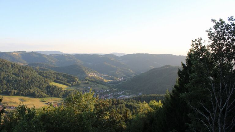 Dieses Bild zeigt eine Webcam-Aufnahme vom Achertal, aufgenommen am Donnerstag, den 06.08.2026 um 20:10 Uhr. Die Temperatur betrug 22.2°C.