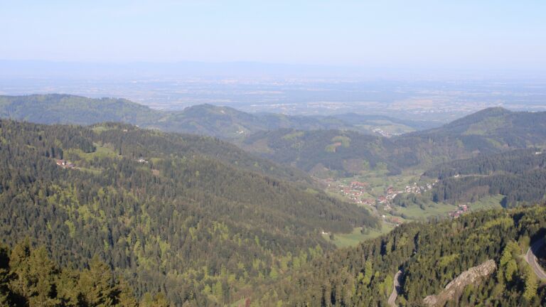 Dieses Bild zeigt eine Webcam-Aufnahme vom Achertal, aufgenommen am Sonntag, den 26.04.2026 um 08:30 Uhr. Die Temperatur betrug 9.3°C.