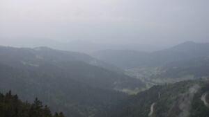 Dieses Bild zeigt eine Webcam-Aufnahme vom Achertal, aufgenommen am Sonntag, den 10.05.2026 um 19:10 Uhr. Die Temperatur betrug 10.1°C.