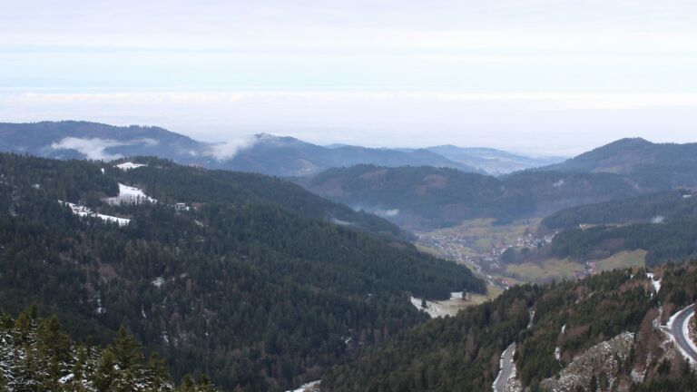 Dieses Bild zeigt eine Webcam-Aufnahme vom Achertal, aufgenommen am Samstag, den 31.01.2026 um 10:40 Uhr. Die Temperatur betrug 3.2°C.