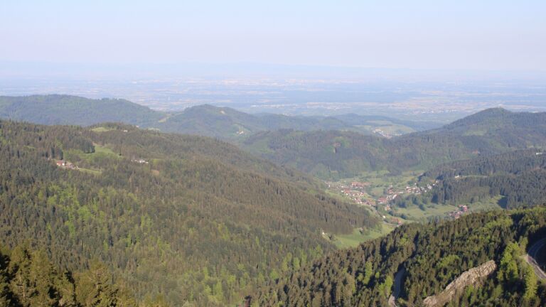 Dieses Bild zeigt eine Webcam-Aufnahme vom Achertal, aufgenommen am Freitag, den 02.05.2025 um 08:10 Uhr. Die Temperatur betrug 19°C.
