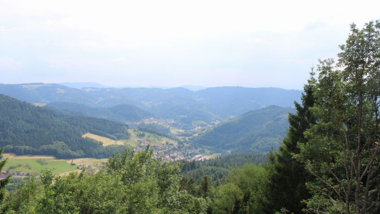 Dieses Bild zeigt eine Webcam-Aufnahme vom Achertal, aufgenommen am Dienstag, den 30.06.2026 um 16:30 Uhr. Die Temperatur betrug 30.2°C.