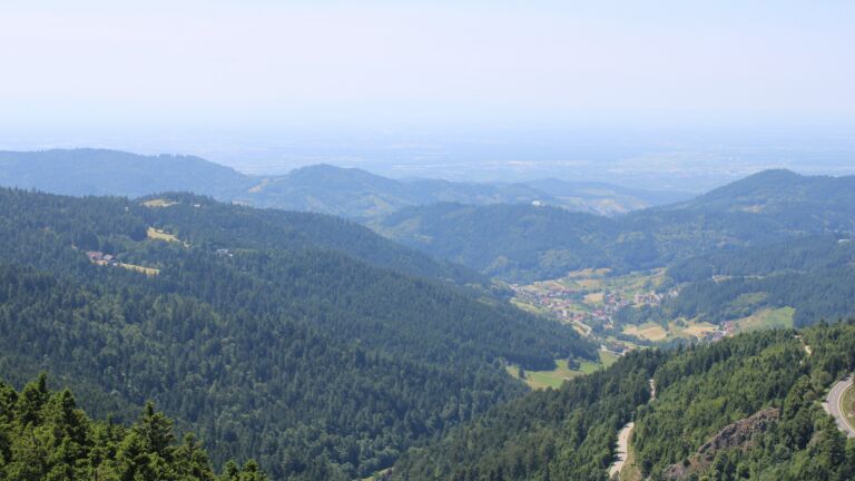 Dieses Bild zeigt eine Webcam-Aufnahme vom Achertal, aufgenommen am Freitag, den 20.06.2025 um 14:30 Uhr. Die Temperatur betrug 22.2°C.