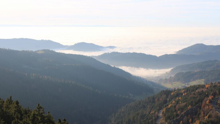 Dieses Bild zeigt eine Webcam-Aufnahme vom Achertal, aufgenommen am Freitag, den 07.11.2025 um 15:40 Uhr. Die Temperatur betrug 13.1°C.