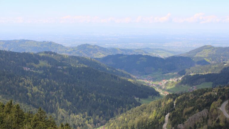 Dieses Bild zeigt eine Webcam-Aufnahme vom Achertal, aufgenommen am Montag, den 20.04.2026 um 12:20 Uhr. Die Temperatur betrug 7.8°C.