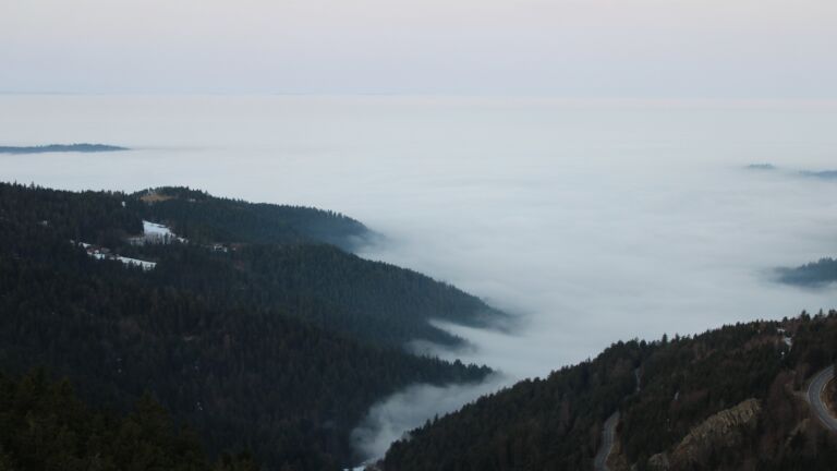 Dieses Bild zeigt eine Webcam-Aufnahme vom Achertal, aufgenommen am Sonntag, den 18.01.2026 um 08:20 Uhr. Die Temperatur betrug 7.3°C.