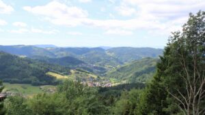 Dieses Bild zeigt eine Webcam-Aufnahme vom Achertal, aufgenommen am Sonntag, den 14.06.2026 um 12:00 Uhr. Die Temperatur betrug 17.3°C.