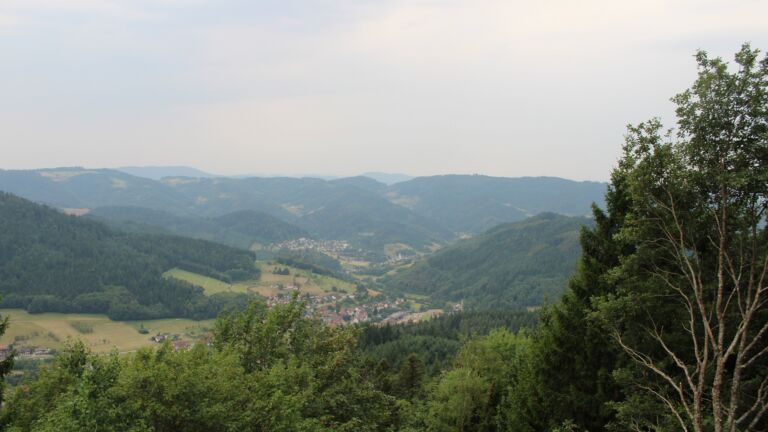 Dieses Bild zeigt eine Webcam-Aufnahme vom Achertal, aufgenommen am Donnerstag, den 30.07.2026 um 17:40 Uhr. Die Temperatur betrug 25.6°C.