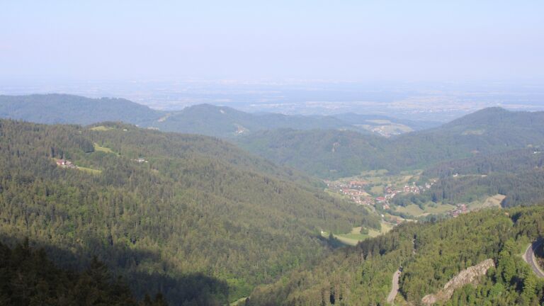 Dieses Bild zeigt eine Webcam-Aufnahme vom Achertal, aufgenommen am Samstag, den 17.05.2025 um 08:50 Uhr. Die Temperatur betrug 11.2°C.
