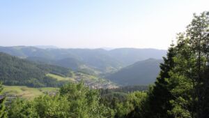 Dieses Bild zeigt eine Webcam-Aufnahme vom Achertal, aufgenommen am Montag, den 25.05.2026 um 18:50 Uhr. Die Temperatur betrug 31.7°C.