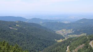 Dieses Bild zeigt eine Webcam-Aufnahme vom Achertal, aufgenommen am Samstag, den 05.07.2025 um 12:50 Uhr. Die Temperatur betrug 19.5°C.