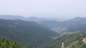 Dieses Bild zeigt eine Webcam-Aufnahme vom Achertal, aufgenommen am Samstag, den 14.06.2025 um 12:50 Uhr. Die Temperatur betrug 25.1°C.