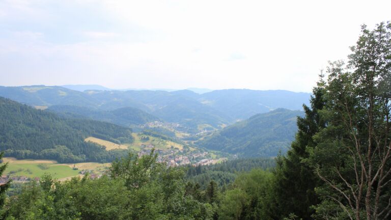 Dieses Bild zeigt eine Webcam-Aufnahme vom Achertal, aufgenommen am Dienstag, den 30.06.2026 um 17:30 Uhr. Die Temperatur betrug 28°C.