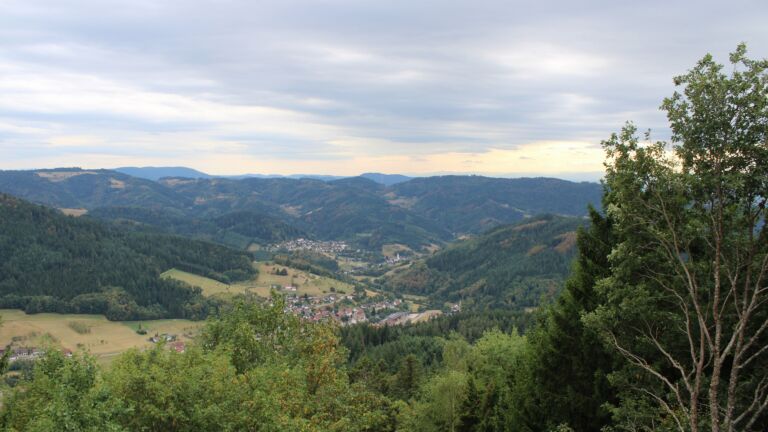 Dieses Bild zeigt eine Webcam-Aufnahme vom Achertal, aufgenommen am Dienstag, den 18.08.2026 um 17:10 Uhr. Die Temperatur betrug 22.3°C.