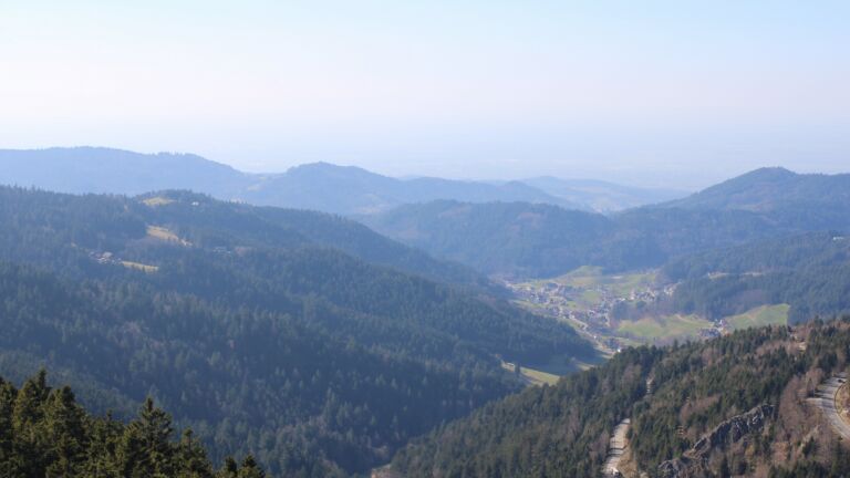 Dieses Bild zeigt eine Webcam-Aufnahme vom Achertal, aufgenommen am Mittwoch, den 04.03.2026 um 14:30 Uhr. Die Temperatur betrug 9.4°C.