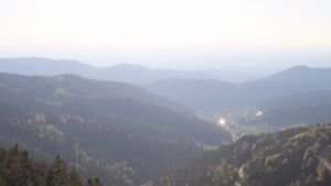 Dieses Bild zeigt eine Webcam-Aufnahme vom Achertal, aufgenommen am Mittwoch, den 22.04.2026 um 18:50 Uhr. Die Temperatur betrug 9.2°C.