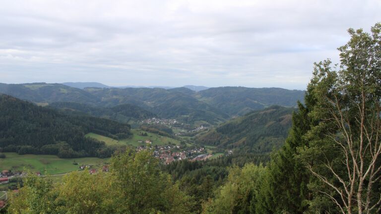 Dieses Bild zeigt eine Webcam-Aufnahme vom Achertal, aufgenommen am Sonntag, den 11.10.2026 um 09:40 Uhr. Die Temperatur betrug 7.7°C.