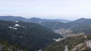 Dieses Bild zeigt eine Webcam-Aufnahme vom Achertal, aufgenommen am Samstag, den 31.01.2026 um 10:00 Uhr. Die Temperatur betrug 2.1°C.