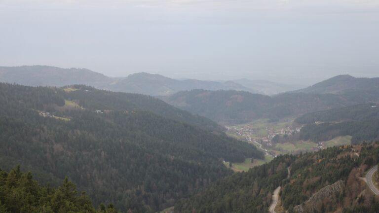 Dieses Bild zeigt eine Webcam-Aufnahme vom Achertal, aufgenommen am Samstag, den 15.11.2025 um 15:50 Uhr. Die Temperatur betrug 11.1°C.