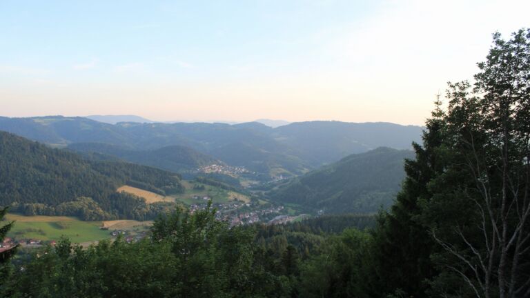 Dieses Bild zeigt eine Webcam-Aufnahme vom Achertal, aufgenommen am Montag, den 22.06.2026 um 20:50 Uhr. Die Temperatur betrug 29°C.