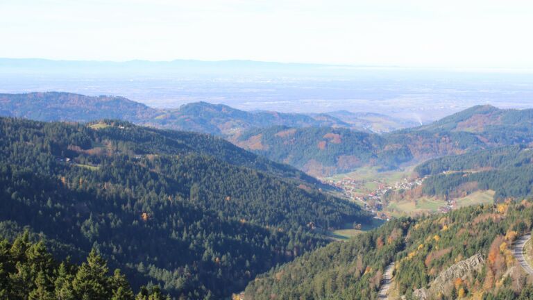 Dieses Bild zeigt eine Webcam-Aufnahme vom Achertal, aufgenommen am Dienstag, den 04.11.2025 um 11:10 Uhr. Die Temperatur betrug 10.6°C.