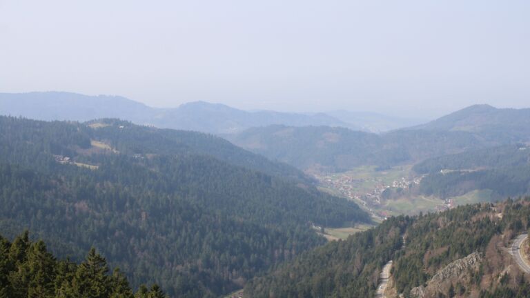 Dieses Bild zeigt eine Webcam-Aufnahme vom Achertal, aufgenommen am Montag, den 09.03.2026 um 12:00 Uhr. Die Temperatur betrug 11.8°C.