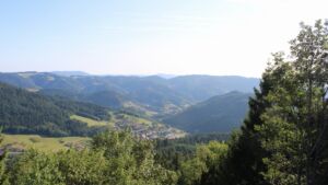Dieses Bild zeigt eine Webcam-Aufnahme vom Achertal, aufgenommen am Donnerstag, den 23.07.2026 um 18:40 Uhr. Die Temperatur betrug 25.3°C.