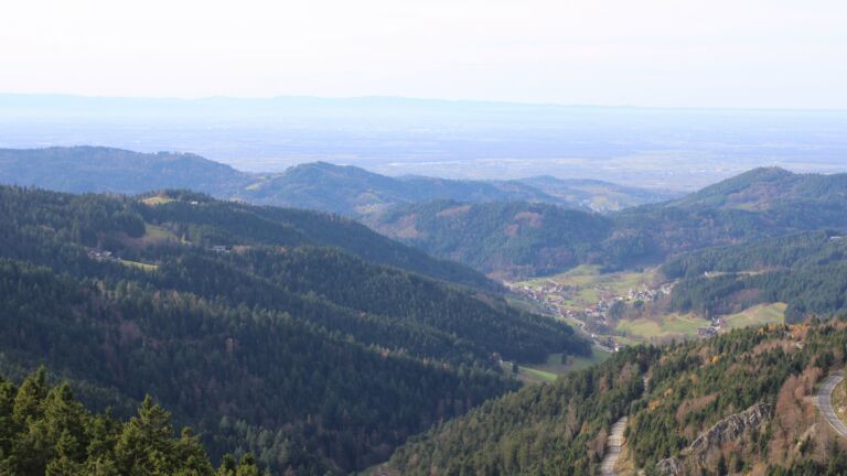 Dieses Bild zeigt eine Webcam-Aufnahme vom Achertal, aufgenommen am Donnerstag, den 13.11.2025 um 13:20 Uhr. Die Temperatur betrug 16.1°C.