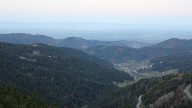 Dieses Bild zeigt eine Webcam-Aufnahme vom Achertal, aufgenommen am Donnerstag, den 13.11.2025 um 07:40 Uhr. Die Temperatur betrug 14.2°C.