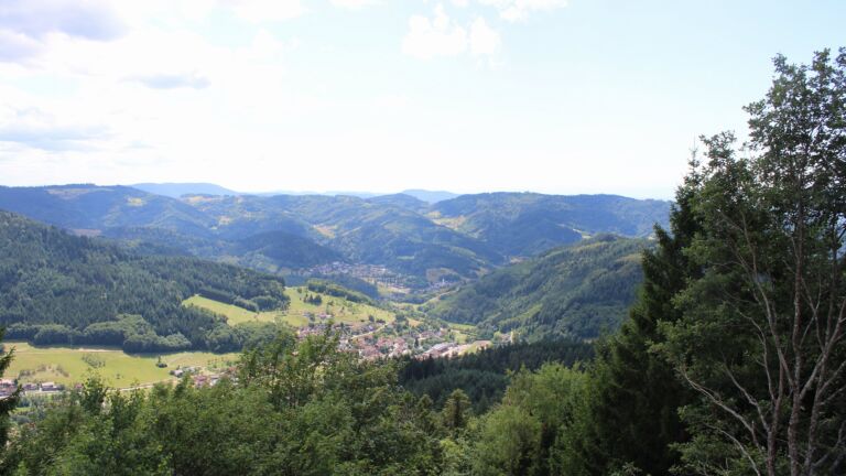 Dieses Bild zeigt eine Webcam-Aufnahme vom Achertal, aufgenommen am Dienstag, den 21.07.2026 um 14:30 Uhr. Die Temperatur betrug 20°C.