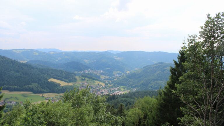 Dieses Bild zeigt eine Webcam-Aufnahme vom Achertal, aufgenommen am Dienstag, den 30.06.2026 um 16:50 Uhr. Die Temperatur betrug 30.4°C.