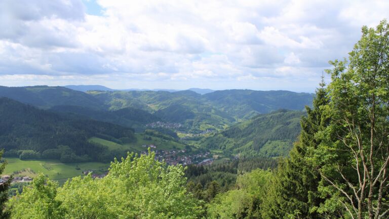 Dieses Bild zeigt eine Webcam-Aufnahme vom Achertal, aufgenommen am Dienstag, den 12.05.2026 um 12:30 Uhr. Die Temperatur betrug 4.1°C.
