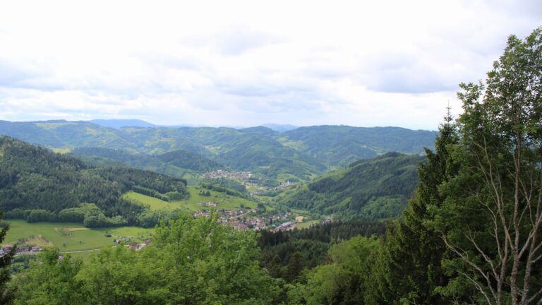 Dieses Bild zeigt eine Webcam-Aufnahme vom Achertal, aufgenommen am Montag, den 18.05.2026 um 12:40 Uhr. Die Temperatur betrug 12°C.