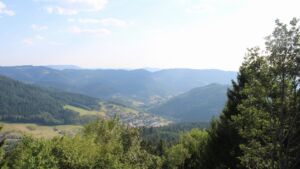 Dieses Bild zeigt eine Webcam-Aufnahme vom Achertal, aufgenommen am Mittwoch, den 29.07.2026 um 18:10 Uhr. Die Temperatur betrug 36.2°C.