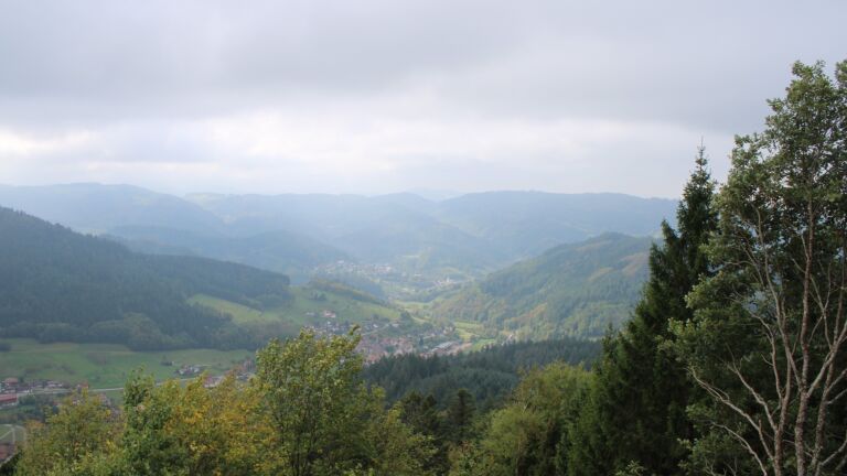 Dieses Bild zeigt eine Webcam-Aufnahme vom Achertal, aufgenommen am Montag, den 19.10.2026 um 12:20 Uhr. Die Temperatur betrug 10.5°C.