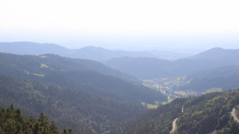 Dieses Bild zeigt eine Webcam-Aufnahme vom Achertal, aufgenommen am Freitag, den 20.06.2025 um 18:50 Uhr. Die Temperatur betrug 21.4°C.