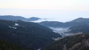 Dieses Bild zeigt eine Webcam-Aufnahme vom Achertal, aufgenommen am Donnerstag, den 22.01.2026 um 08:40 Uhr. Die Temperatur betrug 4.9°C.