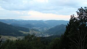 Dieses Bild zeigt eine Webcam-Aufnahme vom Achertal, aufgenommen am Dienstag, den 18.08.2026 um 06:40 Uhr. Die Temperatur betrug 17°C.