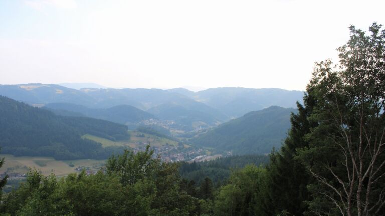 Dieses Bild zeigt eine Webcam-Aufnahme vom Achertal, aufgenommen am Freitag, den 31.07.2026 um 18:20 Uhr. Die Temperatur betrug 31.1°C.