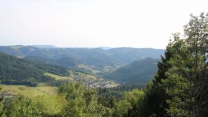 Dieses Bild zeigt eine Webcam-Aufnahme vom Achertal, aufgenommen am Samstag, den 25.07.2026 um 18:30 Uhr. Die Temperatur betrug 30.5°C.
