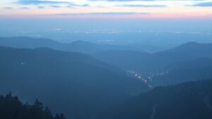 Dieses Bild zeigt eine Webcam-Aufnahme vom Achertal, aufgenommen am Dienstag, den 14.04.2026 um 21:00 Uhr. Die Temperatur betrug 2.8°C.