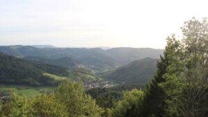 Dieses Bild zeigt eine Webcam-Aufnahme vom Achertal, aufgenommen am Montag, den 21.09.2026 um 18:00 Uhr. Die Temperatur betrug 19.5°C.