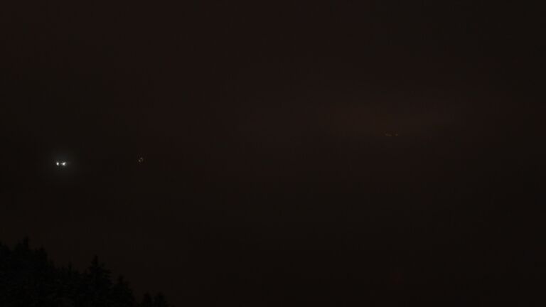 Dieses Bild zeigt eine Webcam-Aufnahme vom Achertal, aufgenommen am Dienstag, den 25.11.2025 um 18:00 Uhr. Die Temperatur betrug -0.6°C.