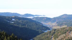 Dieses Bild zeigt eine Webcam-Aufnahme vom Achertal, aufgenommen am Mittwoch, den 21.01.2026 um 11:30 Uhr. Die Temperatur betrug 9.6°C.