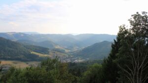 Dieses Bild zeigt eine Webcam-Aufnahme vom Achertal, aufgenommen am Montag, den 17.08.2026 um 18:50 Uhr. Die Temperatur betrug 21.6°C.