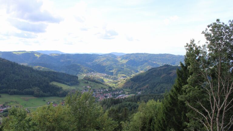Dieses Bild zeigt eine Webcam-Aufnahme vom Achertal, aufgenommen am Donnerstag, den 17.09.2026 um 12:30 Uhr. Die Temperatur betrug 17°C.