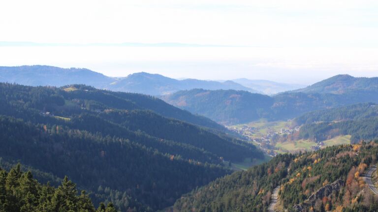 Dieses Bild zeigt eine Webcam-Aufnahme vom Achertal, aufgenommen am Donnerstag, den 06.11.2025 um 14:20 Uhr. Die Temperatur betrug 14.1°C.