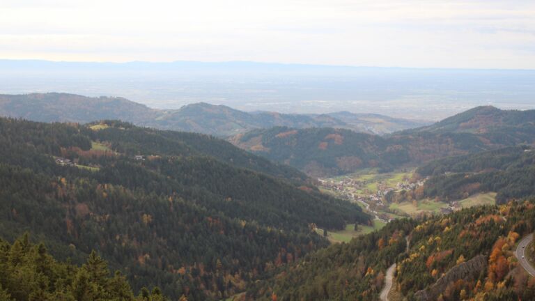 Dieses Bild zeigt eine Webcam-Aufnahme vom Achertal, aufgenommen am Mittwoch, den 29.10.2025 um 16:10 Uhr. Die Temperatur betrug 11.3°C.